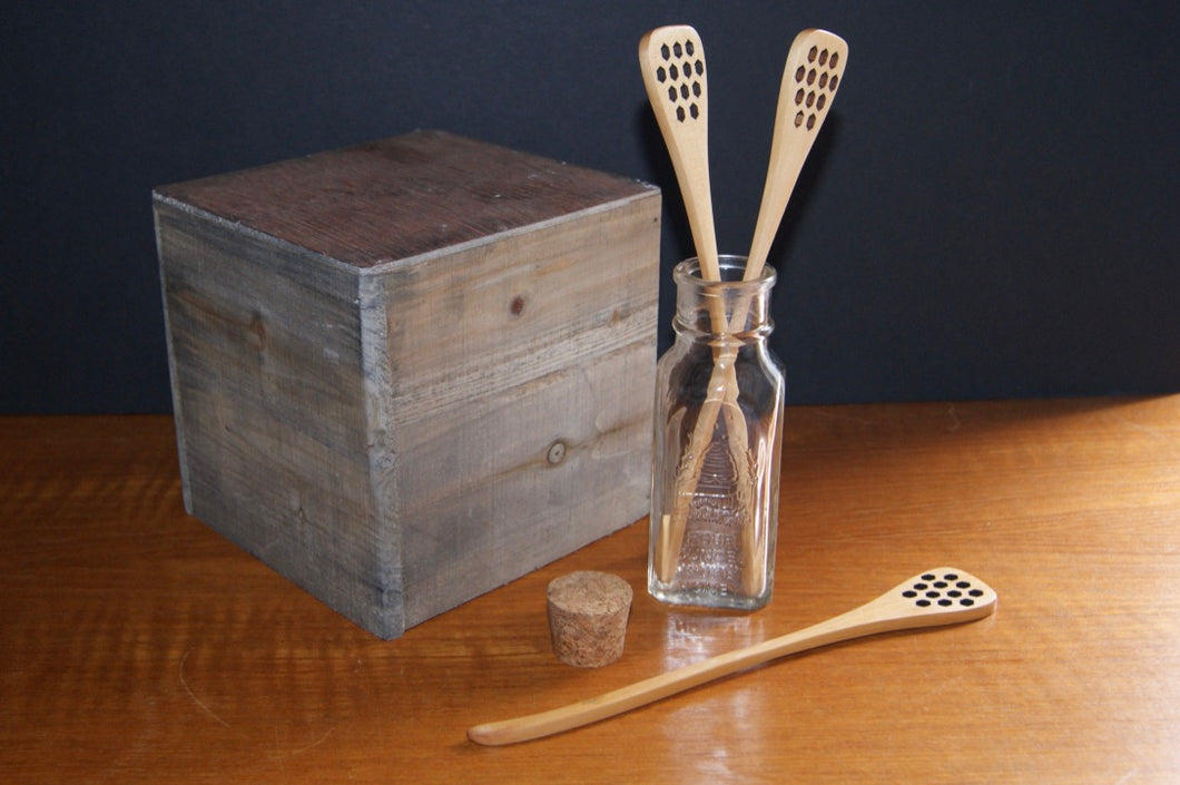 Wooden Honey Dipper Stick