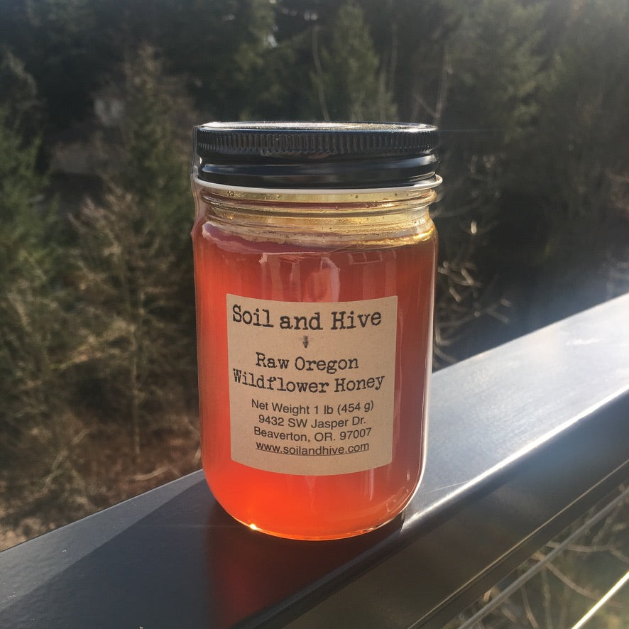 Raw Wildflower Honey 16oz