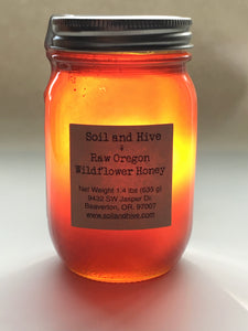 Raw Wildflower Honey Pint